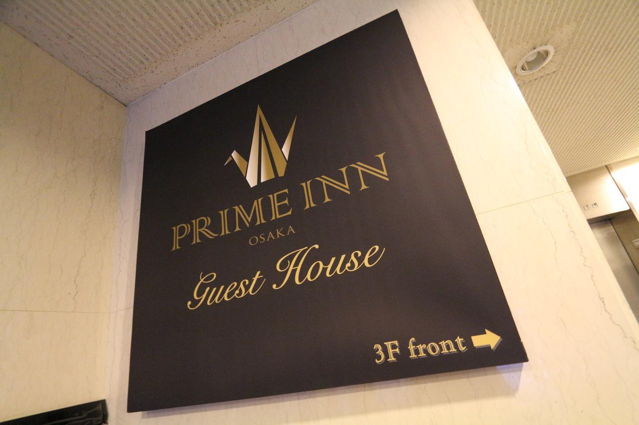 Prime Inn Shinsaibashi Osaka Exterior foto